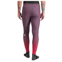 низ комбинезона Sportful Squadra 3 Race Tight чернично - красный